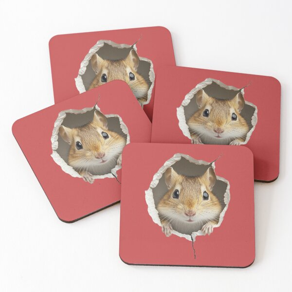 Item preview, Adorable Gerbil Peeking Design for Pet and Rodent Enthusiasts designed and sold by harmzk90.