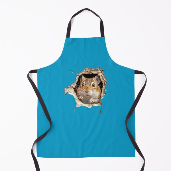 Item preview, Cute Gerbil Peeking Through Wall – Perfect Pet Lovers Design designed and sold by harmzk90.