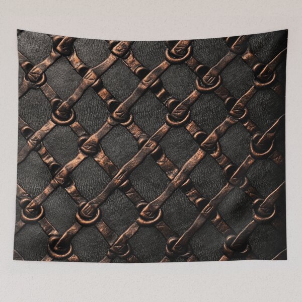 Item preview, Dark Bronze Metal Pattern designed and sold by GrinGalore.
