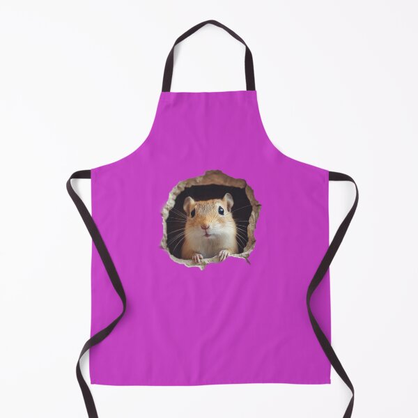 Item preview, Cute Peeking Gerbil Illustration – Animal Lovers Gift designed and sold by harmzk90.