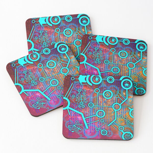 Item preview, Abstract Tech Galaxy Design designed and sold by Nostalgia Busters.