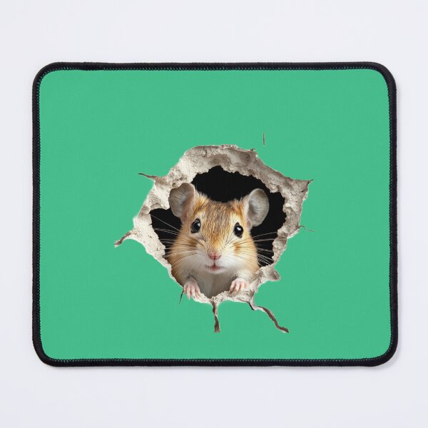 Item preview, Adorable Gerbil Peeking Design for Pet and Rodent Enthusiasts designed and sold by harmzk90.