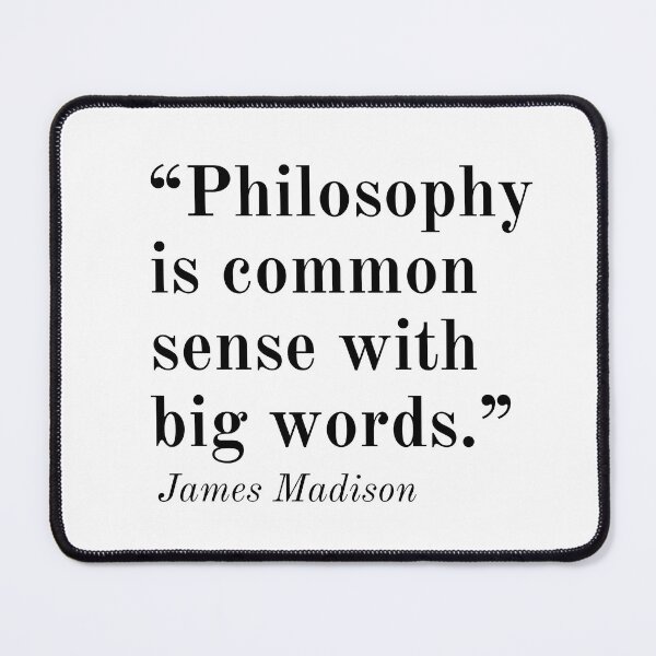 Item preview, James Madison Inspirational Quote designed and sold by SoulQuot.