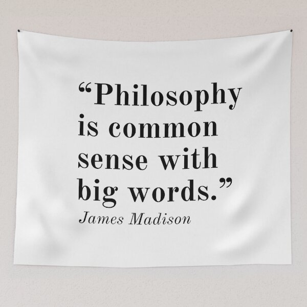 Item preview, James Madison Inspirational Quote designed and sold by SoulQuot.