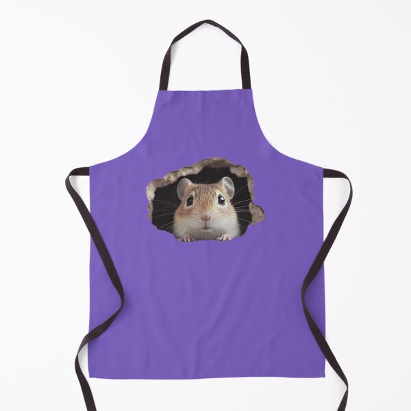 Item preview, Cute Gerbil Peeking Through Crack – Perfect for Animal Lovers designed and sold by harmzk90.