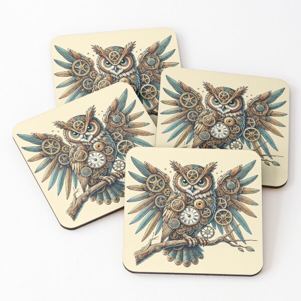 Item preview, Steampunk Owl designed and sold by Random 00.