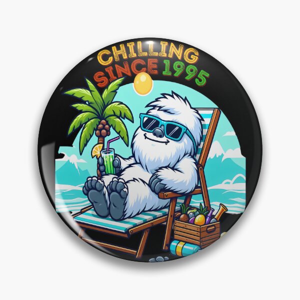 Item preview, Yeti Chilling Since 1995 designed and sold by PauloPODArt.