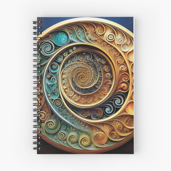 Item preview, A mesmerizing spiral pattern design composed of numerous layers and colors. designed and sold by HEMRO.