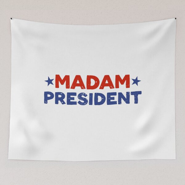 Item preview, Madam President, President Kamala Harris, 2024 US Election designed and sold by NessiCreates.