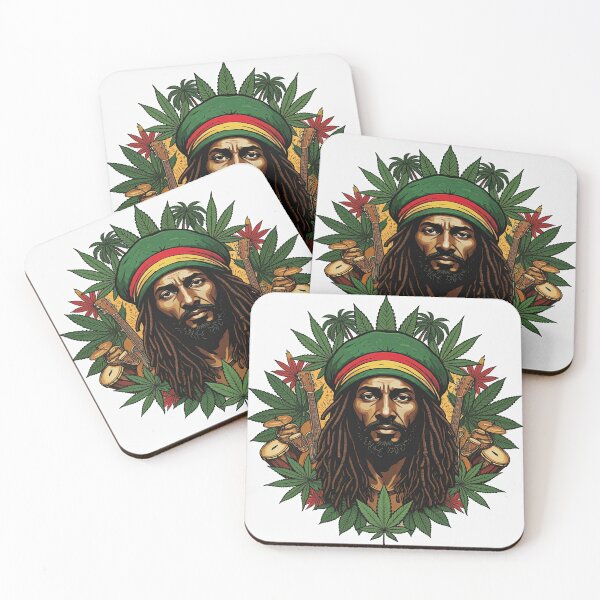 Item preview, Rastafarian Man designed and sold by ZenOfAIarts.