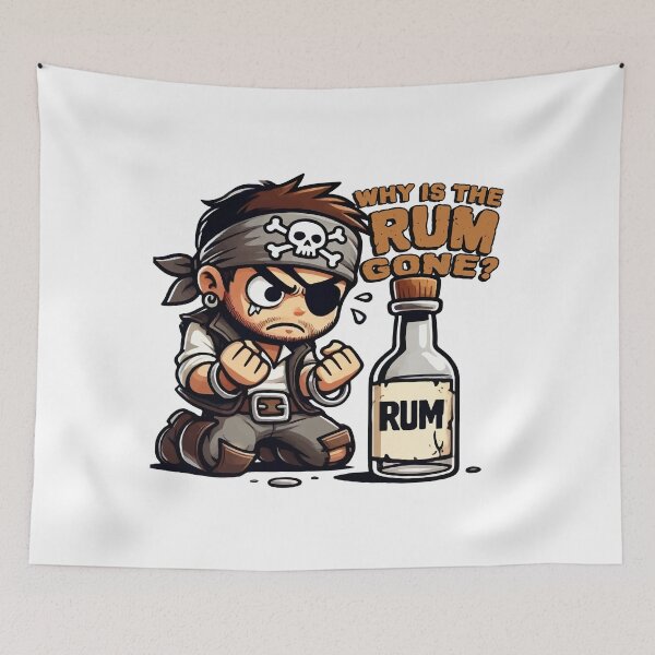 Item preview, Why is the rum gone? designed and sold by mksjr.