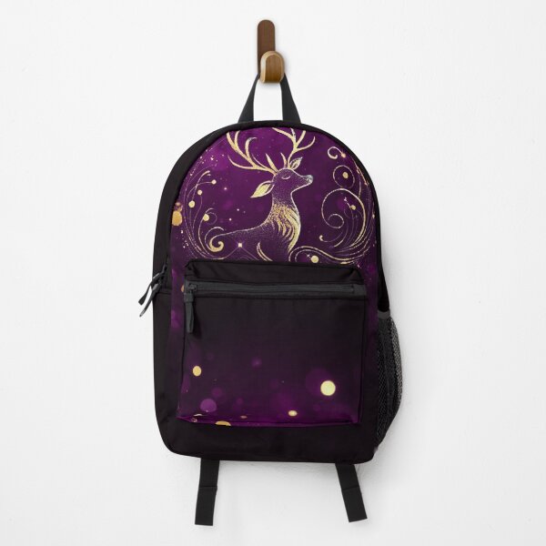 Item preview, Regal Stag: Purple Majesty designed and sold by LyssasMindArt.