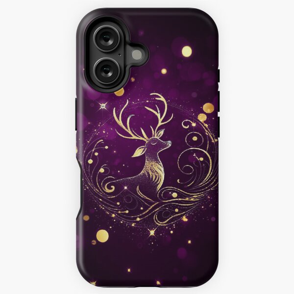 Item preview, Regal Stag: Purple Majesty designed and sold by LyssasMindArt.
