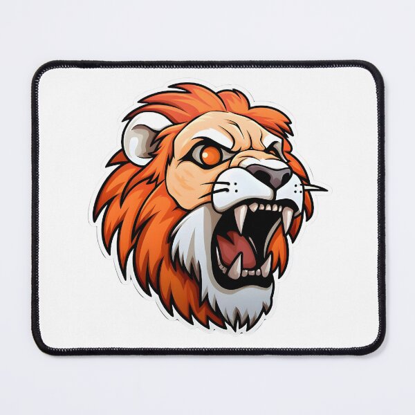 Item preview, AN ANGRY LION designed and sold by infinitearte.