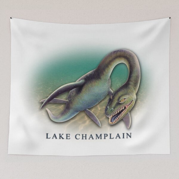 Item preview, Champ! Lake Champlain cryptid graphic designed and sold by The Paleo shop ..