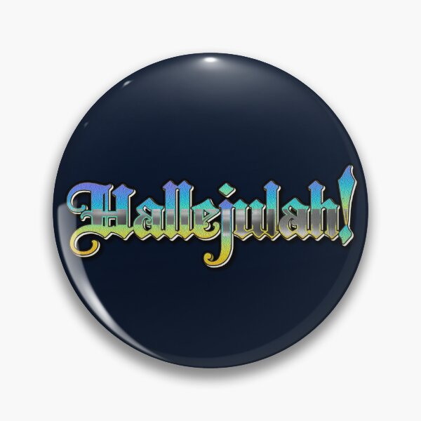 Item preview, HALLEJULAH designed and sold by THE AMERICAN TEEVANGELIST.