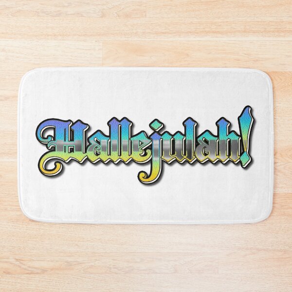 Item preview, HALLEJULAH designed and sold by THE AMERICAN TEEVANGELIST.