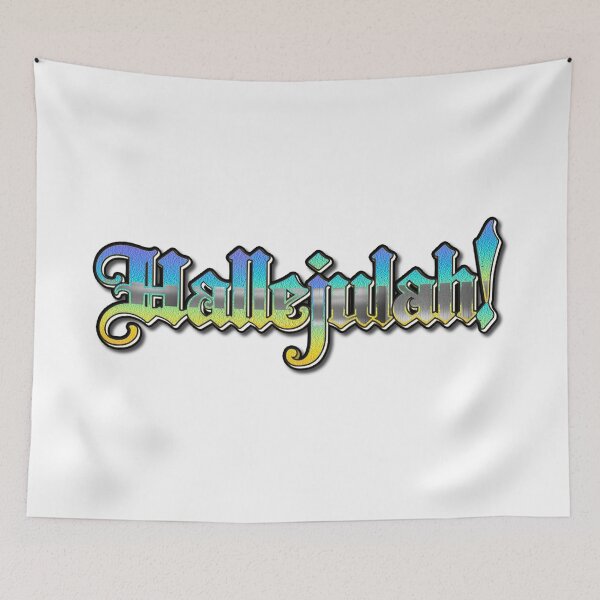 Item preview, HALLEJULAH designed and sold by THE AMERICAN TEEVANGELIST.