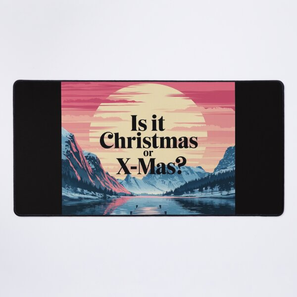 Item preview, Is It Christmas or X-Mas? designed and sold by NtoikeShop123.