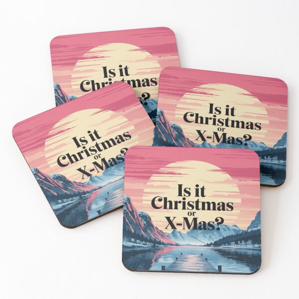 Item preview, Is It Christmas or X-Mas? designed and sold by NtoikeShop123.