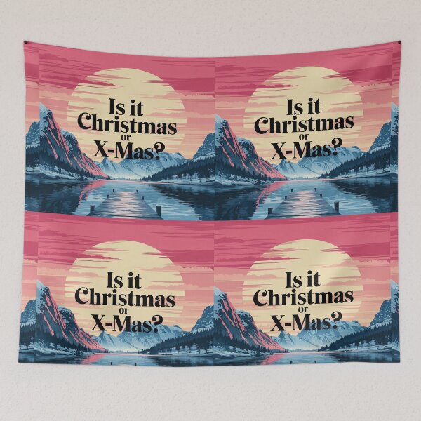 Item preview, Is It Christmas or X-Mas? designed and sold by NtoikeShop123.