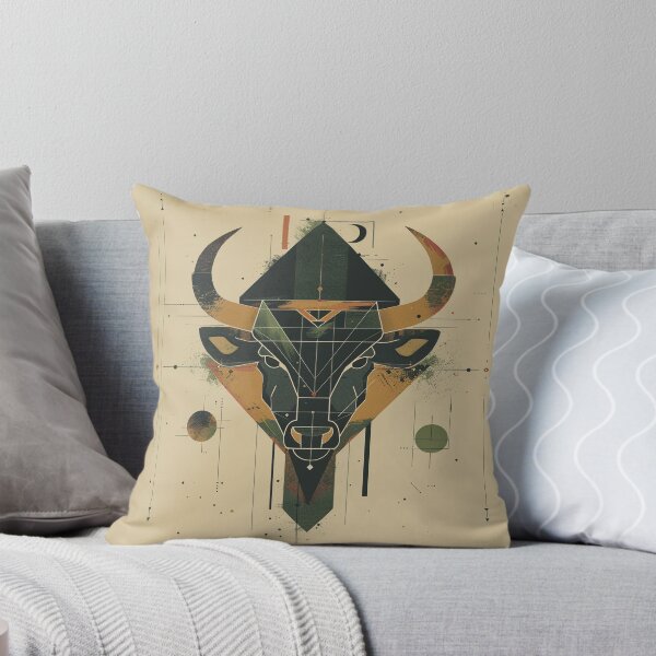 Item preview, Fuerza de Tauro – Equilibrio Geométrico designed and sold by ChillThunder.