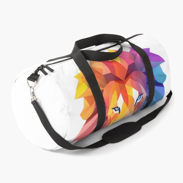 Item preview, A COLORFUL GEOMETRIC LION designed and sold by infinitearte.