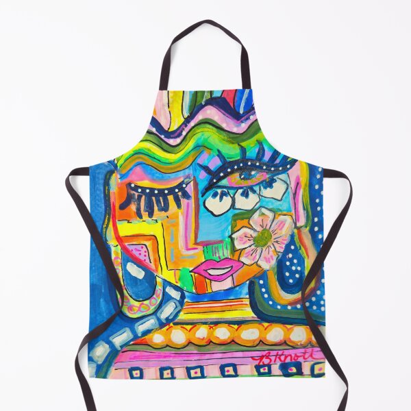 Item preview, Vibrant Abstract Art - Playful Patterns & Bold Colors - Modern Wall Decor Brenda Knoll Faces 2024 designed and sold by Brenda  Knoll.