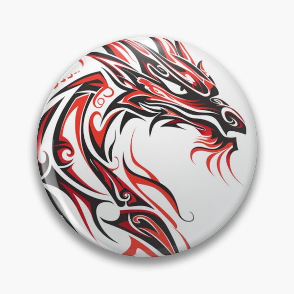 Item preview, tribal dragon tattoo designed and sold by asep sarifudin.
