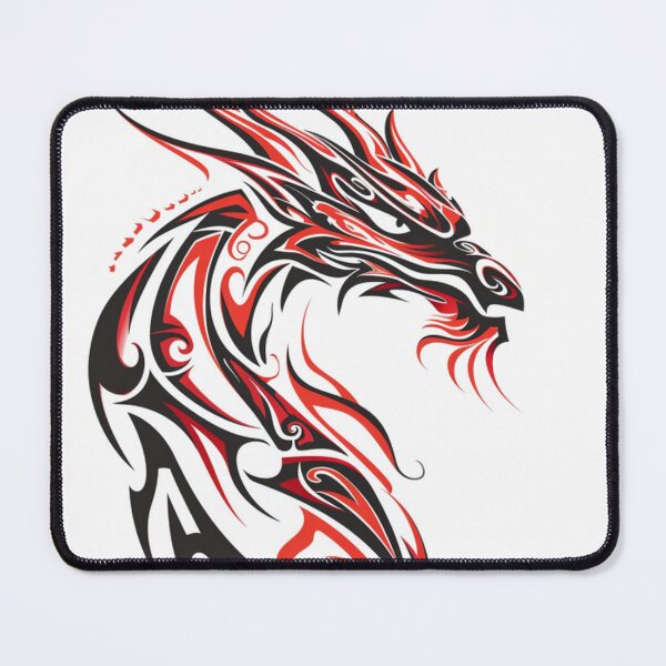 Item preview, tribal dragon tattoo designed and sold by asep sarifudin.