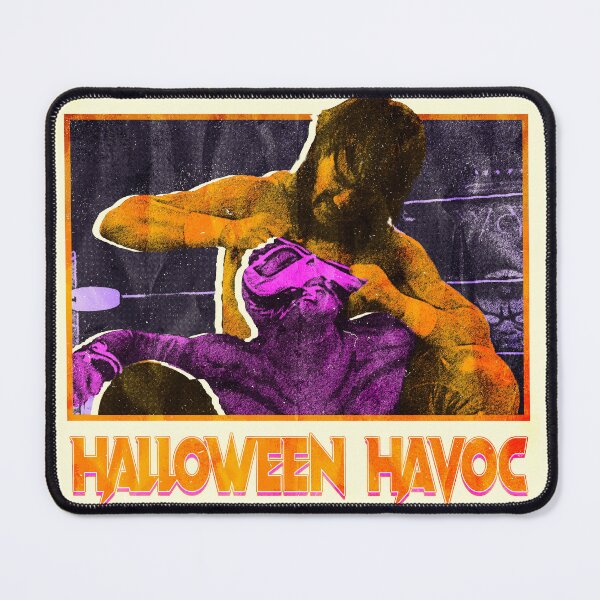Item preview, Halloween Havoc Vintage Poster (Transparent) designed and sold by Tactical2na.