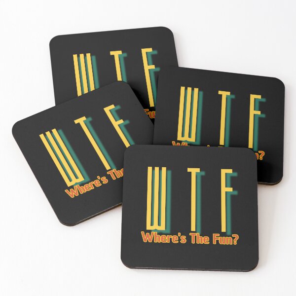 Item preview, WTF: Where's The Fun? | Fun and Quirky T-Shirt Design to Spread Positivity designed and sold by Colorful-Garden.