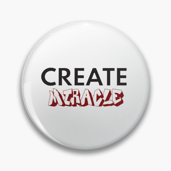 Item preview, Create Miracle Inspirational Typography designed and sold by PodiShop.