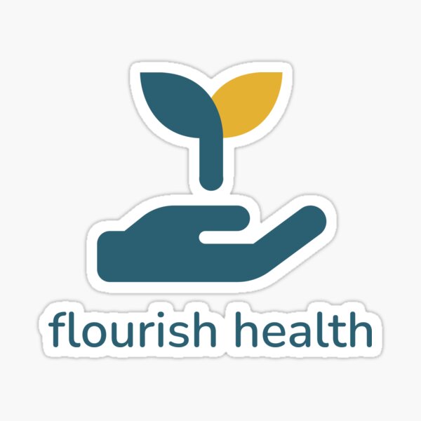 Item preview, Small Flourish Health logo designed and sold by Josh Gachnang.