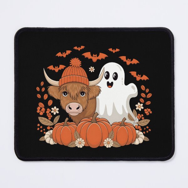 Artikelvorschau, Gruselige Moos & Highland Boos Halloween Geschenke entworfen und verkauft von Hotshots Design.