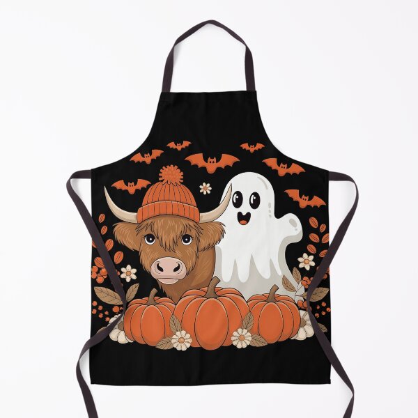 Artikelvorschau, Gruselige Moos & Highland Boos Halloween Geschenke entworfen und verkauft von Hotshots Design.