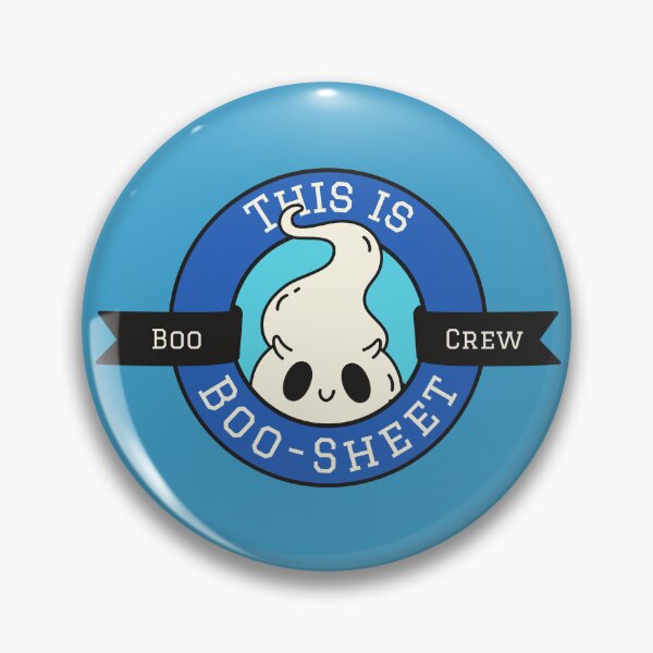 Item preview, Retro Esta es la sábana azul real de Boo Crew designed and sold by OddlyWrapped.