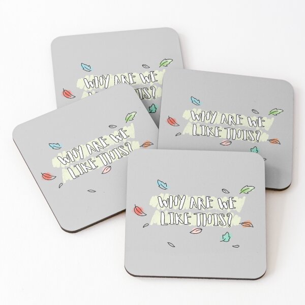 Item preview, Why Are We Like This? | Heartstopper Quote designed and sold by alocadastark.