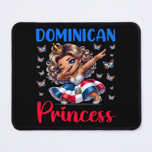 Item preview, Dominican Princess Flag Latina Dominicana for girls & kids designed and sold by NUMAcreations.