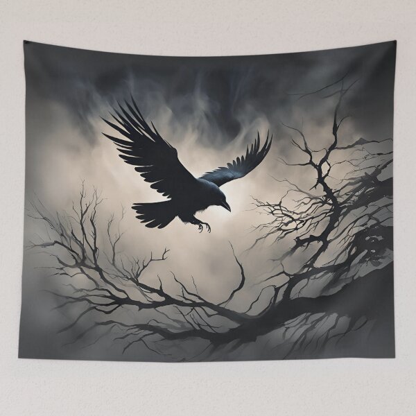 Item preview, Eclipse and Crow’s Barren Branch Dream designed and sold by Hummy-studio.