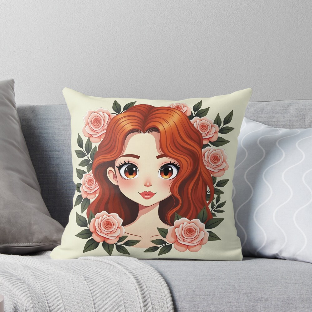Item preview, Throw Pillow designed and sold by FotiraStudio.