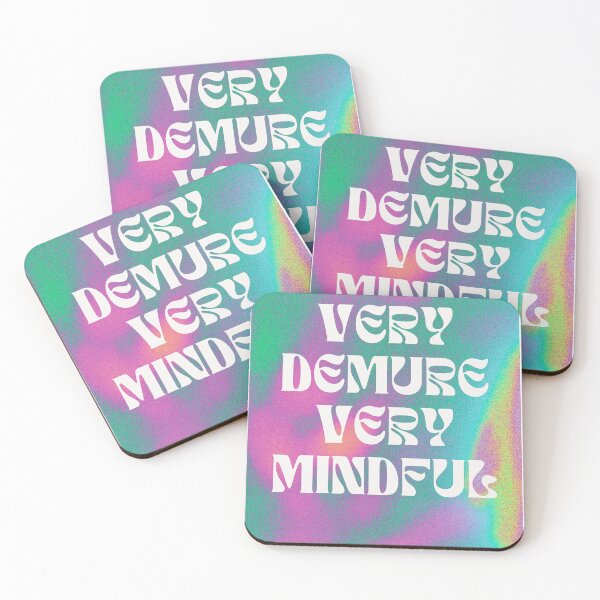 Item preview, Very Demure Very Mindful designed and sold by BrickedBrands.