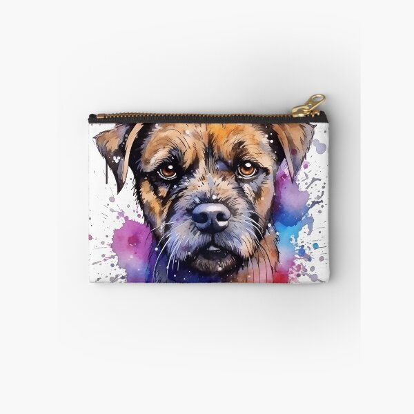 Item preview, Border Terrier | Colorful Watercolor Design #2 designed and sold by MatsurexDesigns.