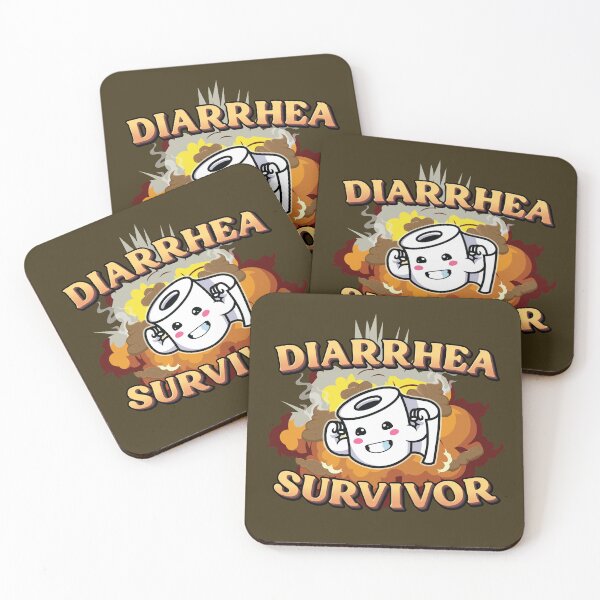 Item preview, Diarrhea Survivor Funny Poop Humor Gifts designed and sold by OhBoyLoveIt.