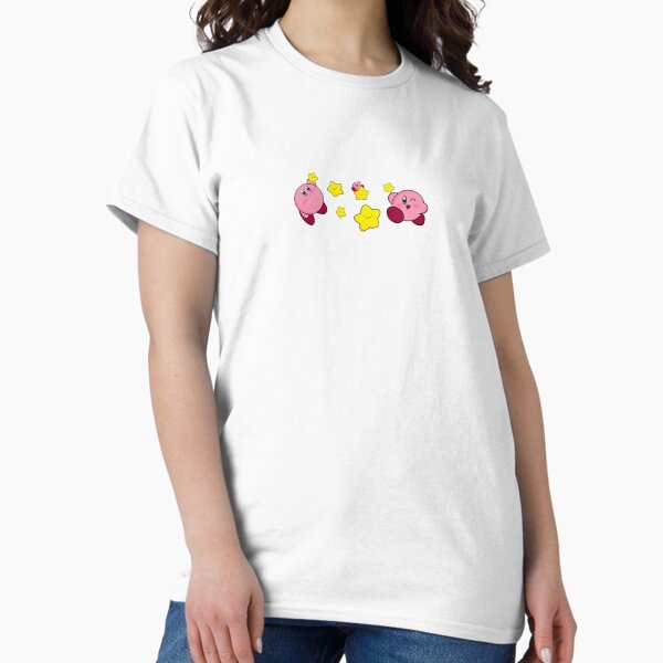 Item preview, Kirby and stars designed and sold by Gomiromi.