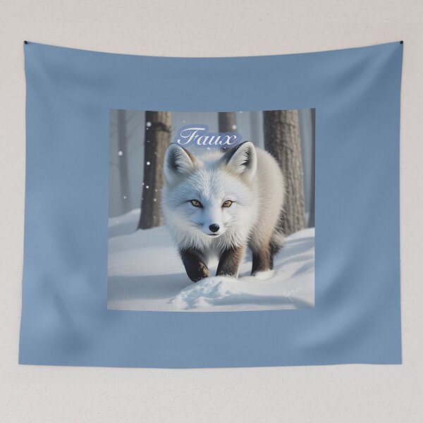 Item preview, White Faux designed and sold by IvaRenee.