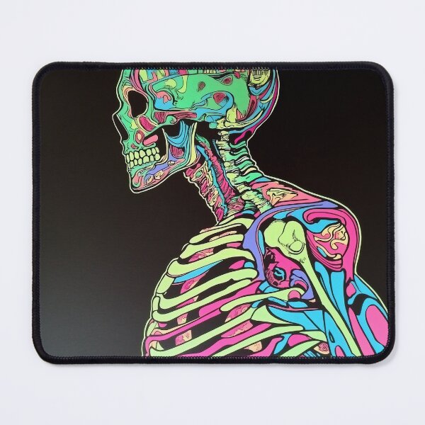 Item preview, Psychedelic Anatomy: Neon Skeleton designed and sold by landletsy.