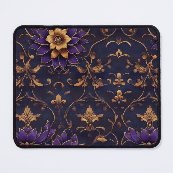 Item preview, Purple Victorian Christmas Themed Wallpaper designed and sold by ArDecoS.
