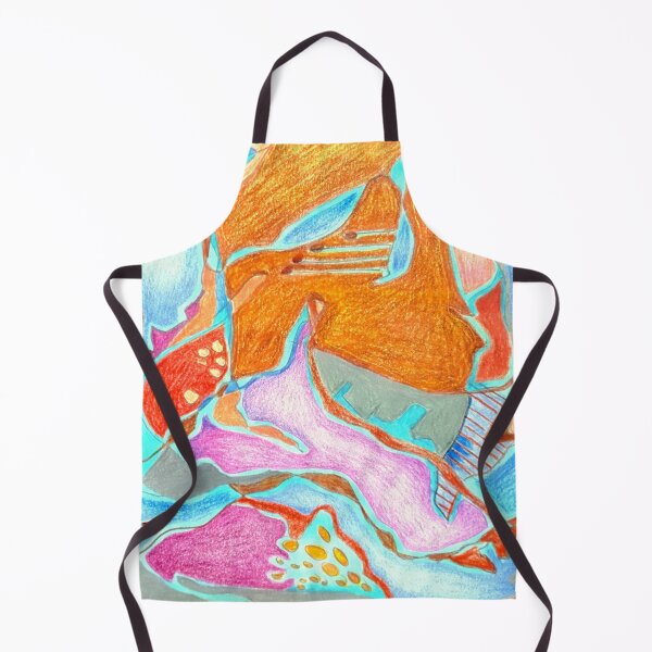 Item preview, land from above abstract designed and sold by Tereza Pilar Art.