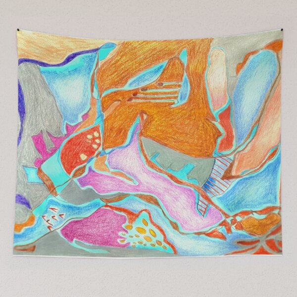 Item preview, land from above abstract designed and sold by Tereza Pilar  Art.